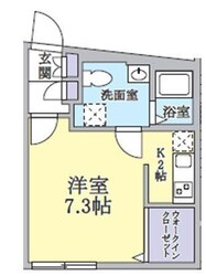 クラージュ中野の物件間取画像